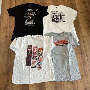 Anime Graphic T-Shirts Set